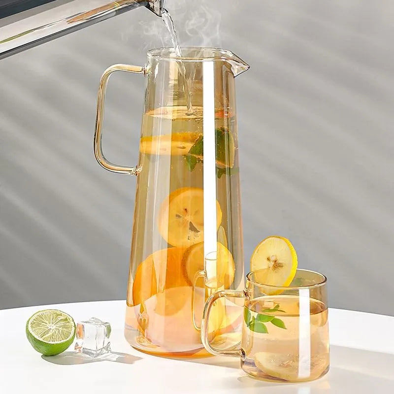 1.8L Glass Pitcher with Lid