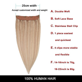 Invisible Wire In Hair Extensions