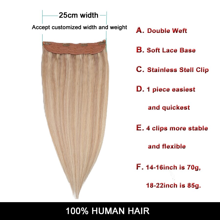 Invisible Wire In Hair Extensions